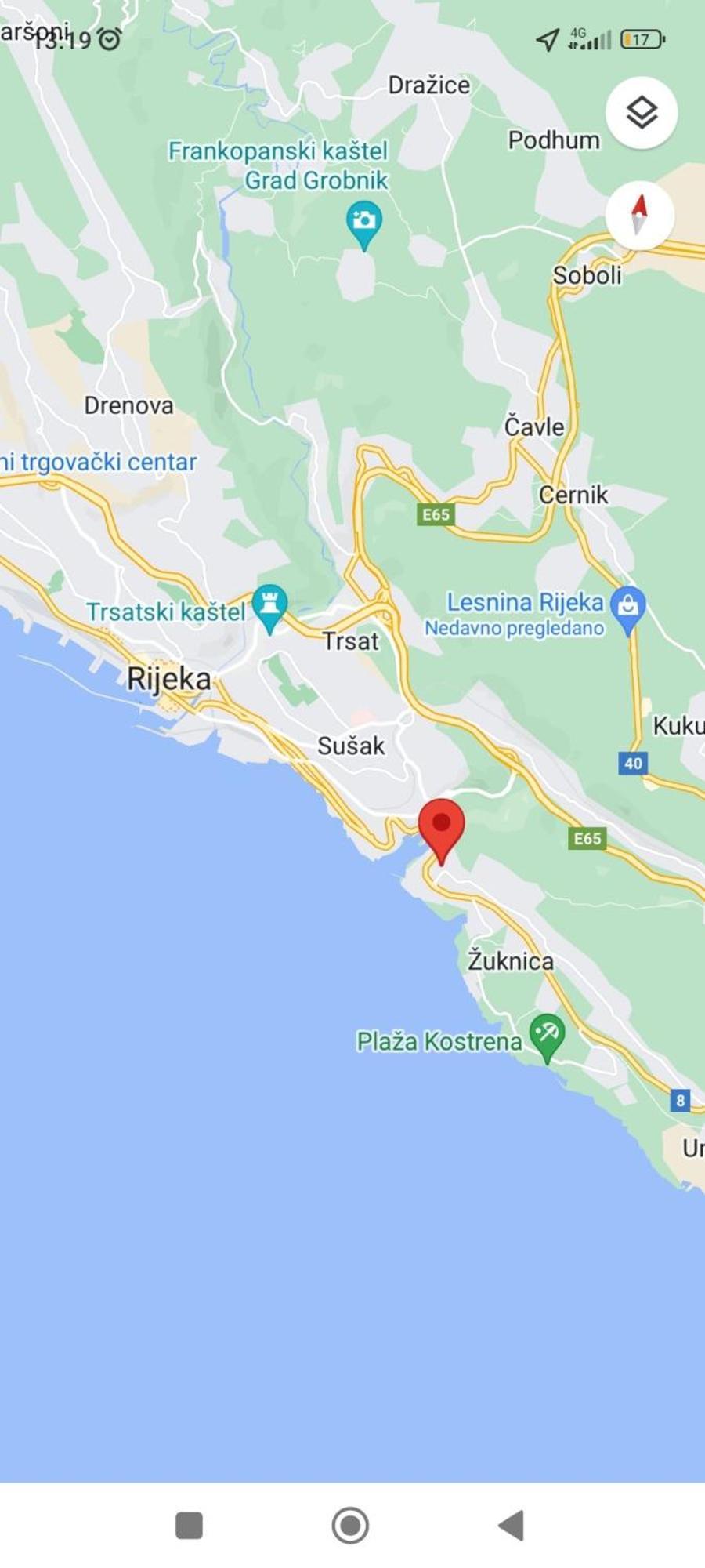 Apartment Ela, Kostrena Rijeka Dış mekan fotoğraf
